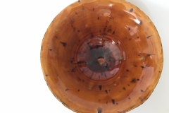 TIGER BOWL , 2017, stoneware clay, 13in.