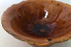 TIGER BOWL , 2017, stoneware clay, 13in.