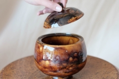 BROWN POT , 2017, stoneware clay, 6 in.