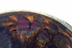 BROWN BOWL , 2017, stoneware clay, 8 in.