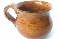 ORANGE MUG , 2017, stoneware clay, 5 in.