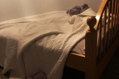 SEPARATED, 2019, Mixed media installation, 8 by 8 by 8 ft.