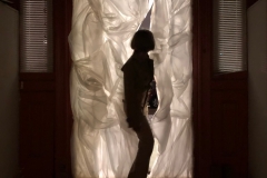 MANEUVER, 2019, Mixed media installation, 8 by 5 by 2 ft.