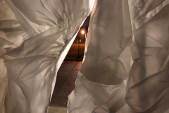 MANEUVER, 2019, Mixed media installation, 8 by 5 by 2 ft.
