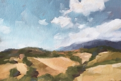 TUSCANY, 2017, oil paint, 14 by 11in.