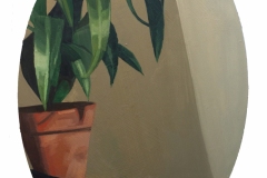 Tense, 2021, oil paint, 18 by 12 in.