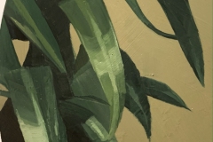 Tense Close-up, 2021, oil paint, 18 by 12 in.