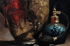 REFLECTED, 2018, oil paint, 14 by 11in.